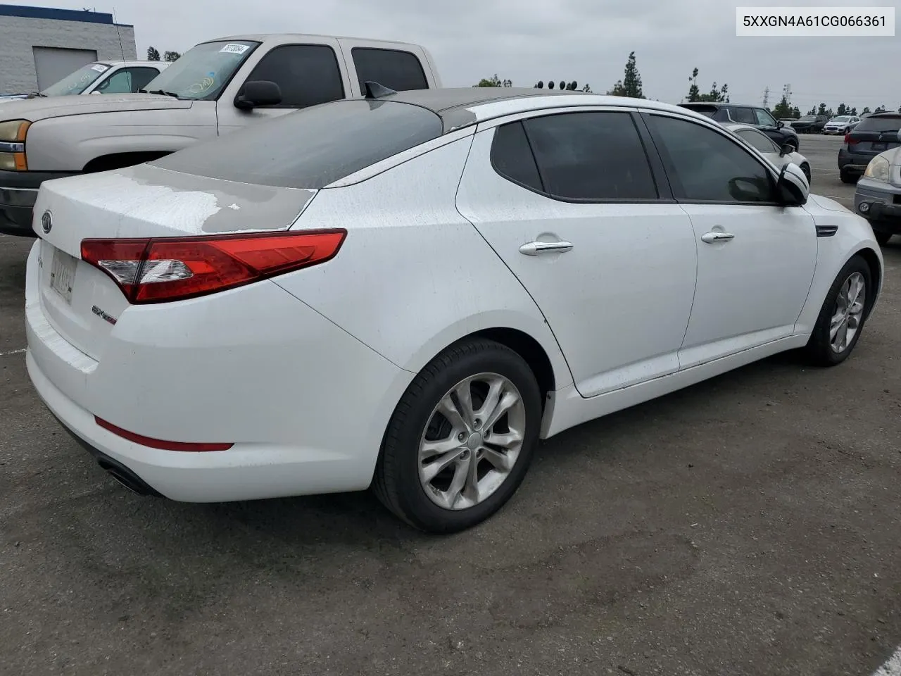 2012 Kia Optima Ex VIN: 5XXGN4A61CG066361 Lot: 76771554