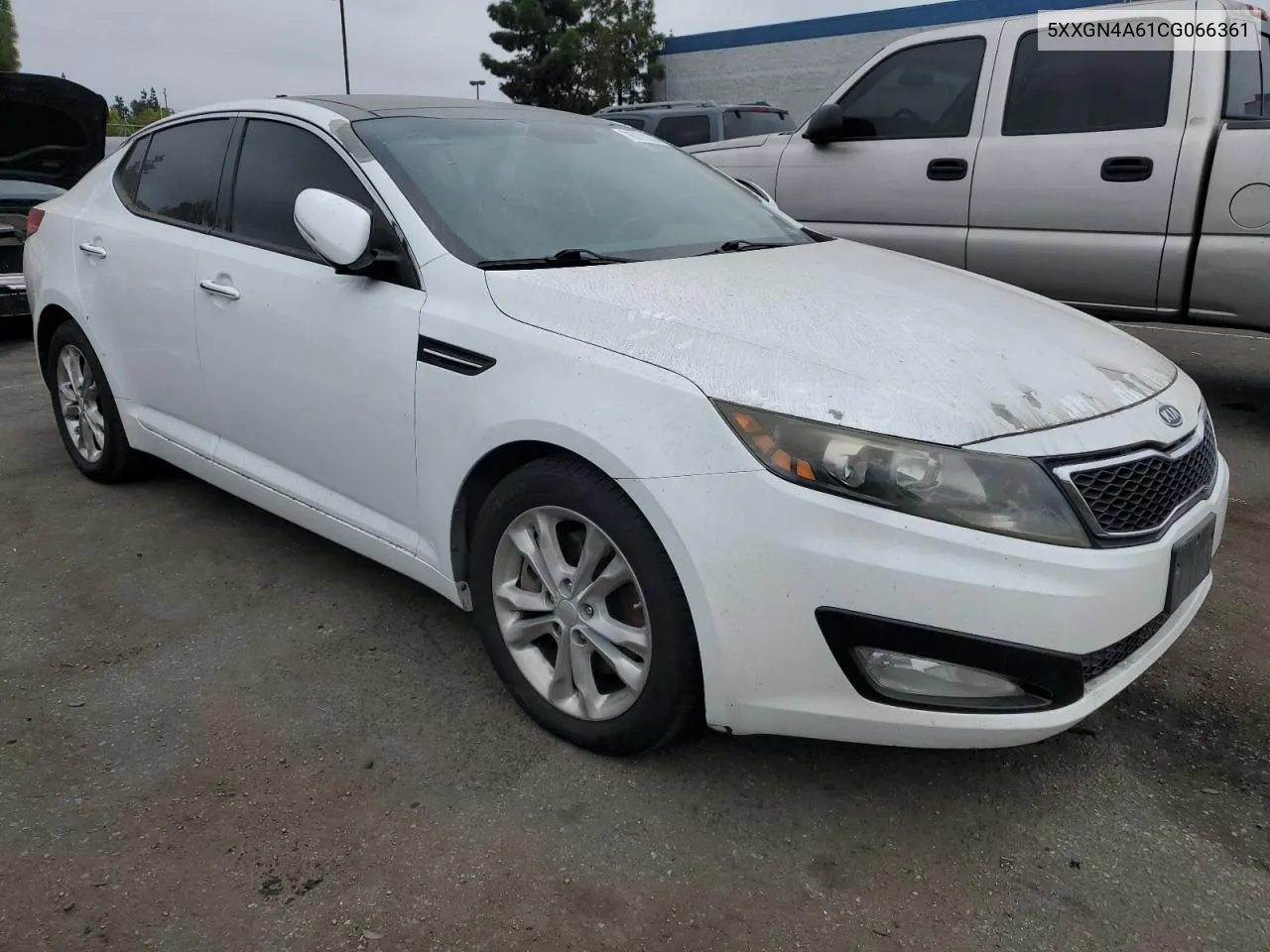 2012 Kia Optima Ex VIN: 5XXGN4A61CG066361 Lot: 76771554