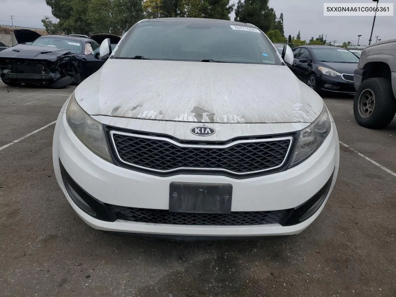 2012 Kia Optima Ex VIN: 5XXGN4A61CG066361 Lot: 76771554