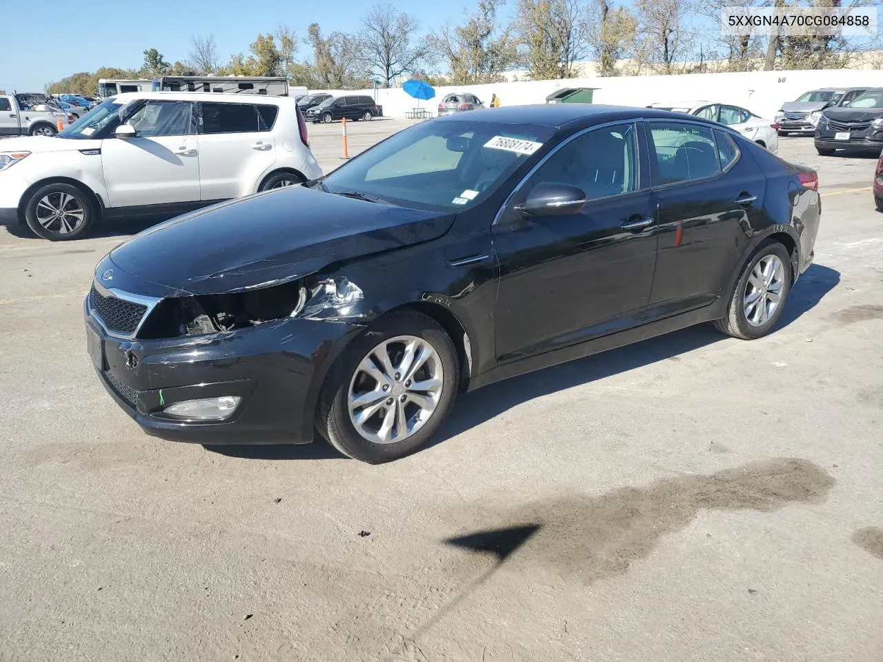 2012 Kia Optima Ex VIN: 5XXGN4A70CG084858 Lot: 76808174