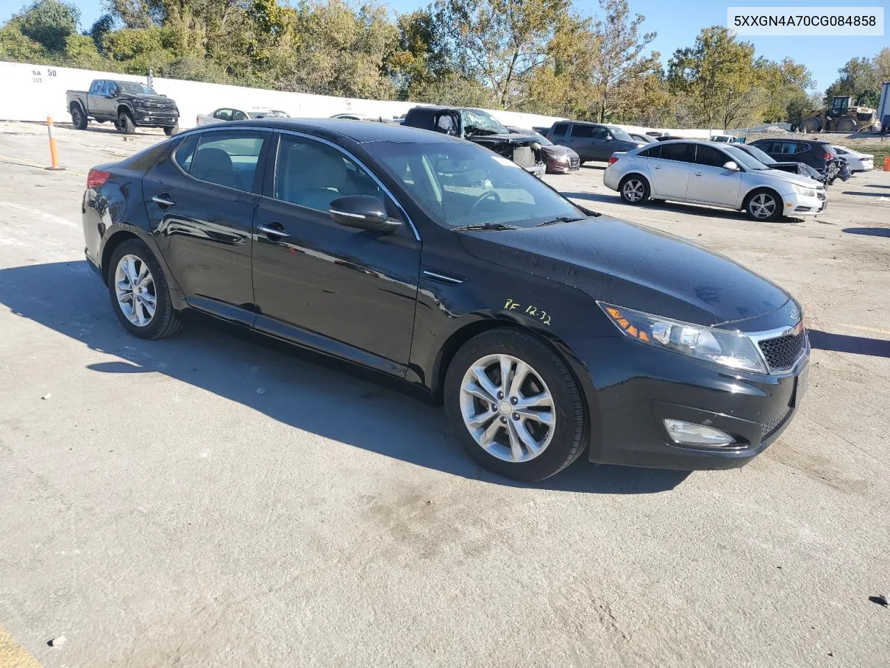 2012 Kia Optima Ex VIN: 5XXGN4A70CG084858 Lot: 76808174