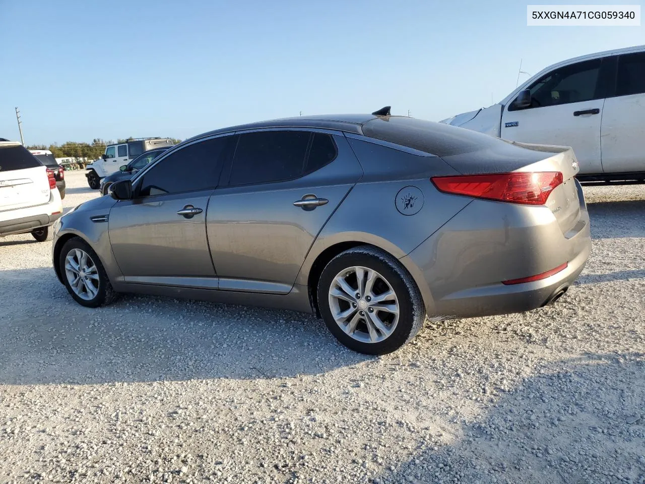 2012 Kia Optima Ex VIN: 5XXGN4A71CG059340 Lot: 76862124