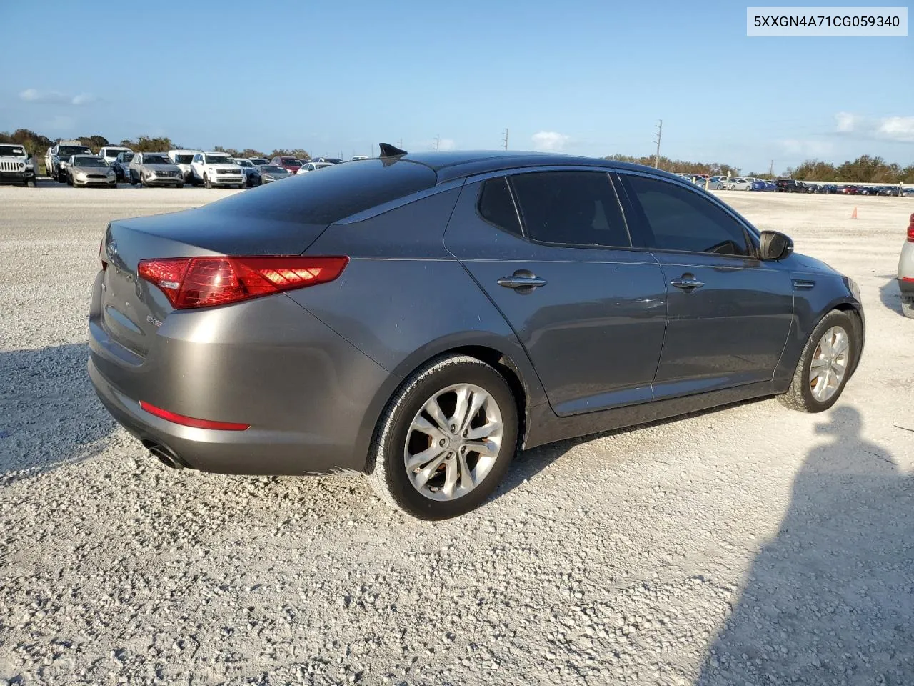 2012 Kia Optima Ex VIN: 5XXGN4A71CG059340 Lot: 76862124