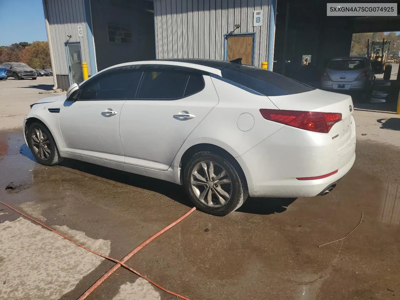 2012 Kia Optima Ex VIN: 5XXGN4A75CG074925 Lot: 76946114