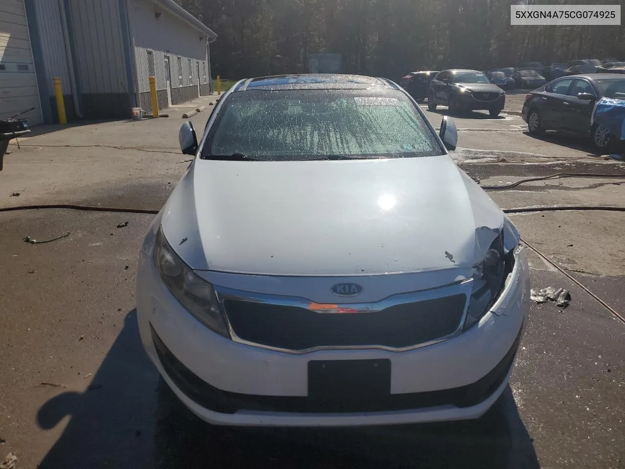 2012 Kia Optima Ex VIN: 5XXGN4A75CG074925 Lot: 76946114