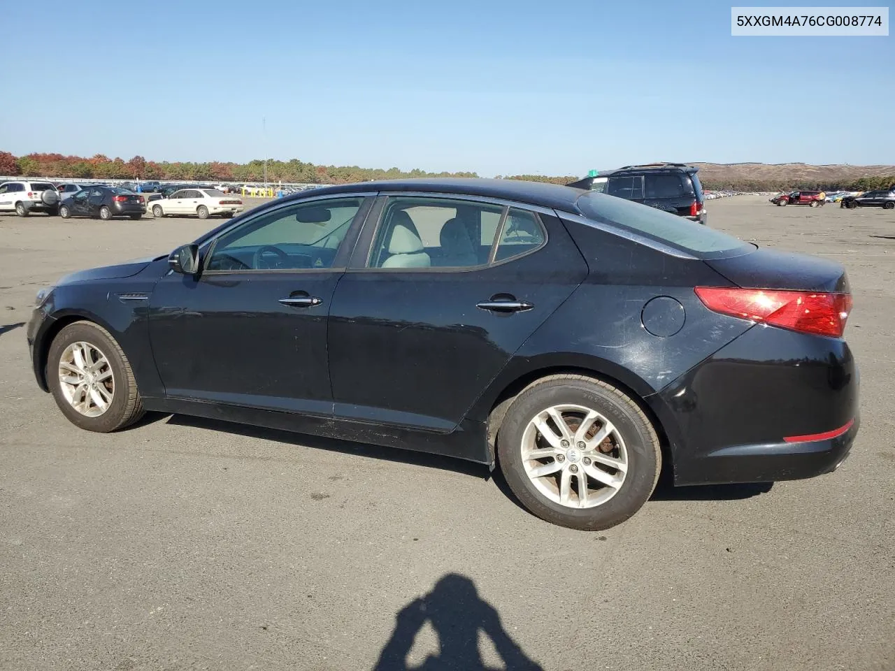 2012 Kia Optima Lx VIN: 5XXGM4A76CG008774 Lot: 77001844