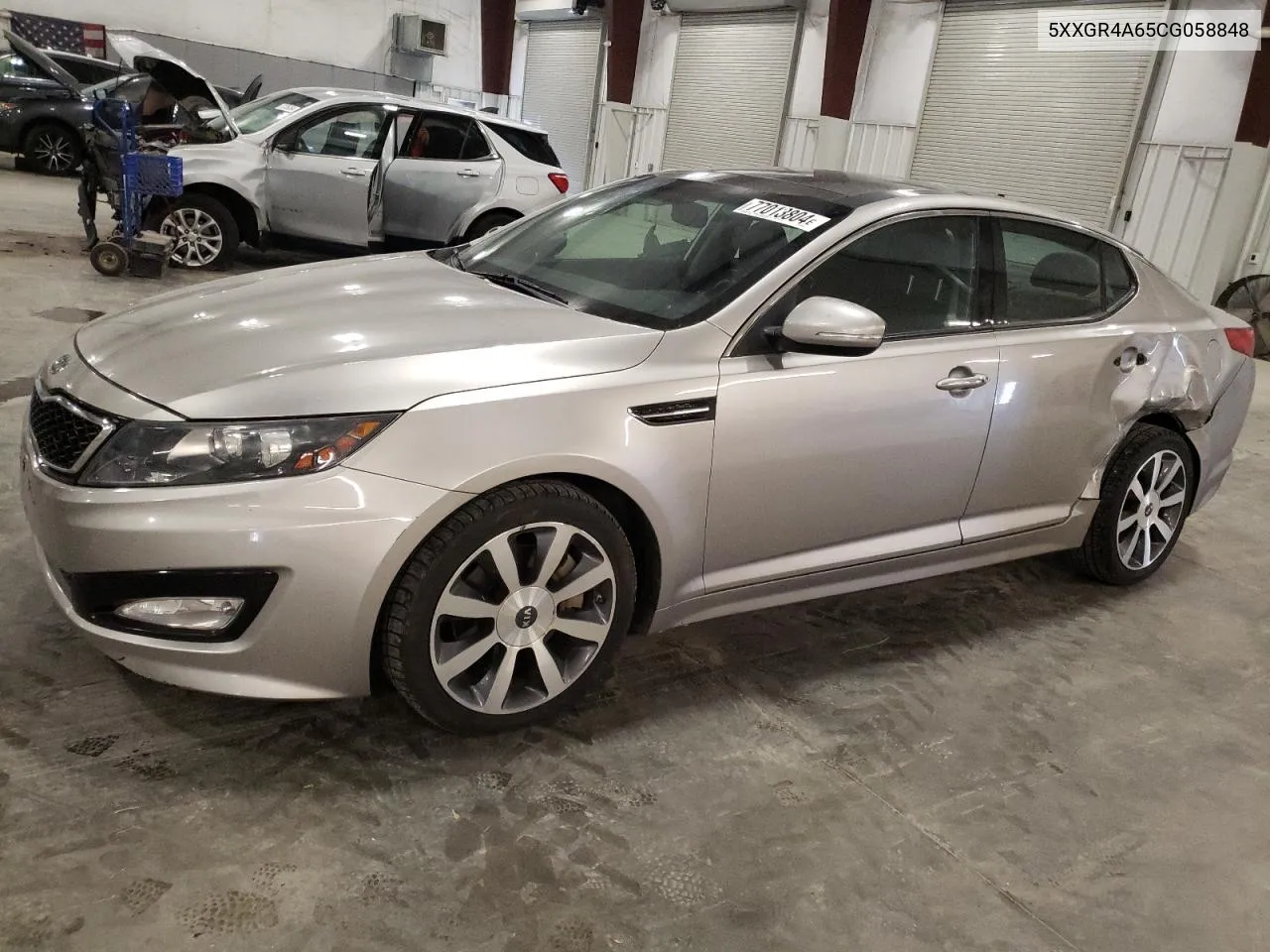 2012 Kia Optima Sx VIN: 5XXGR4A65CG058848 Lot: 77013804