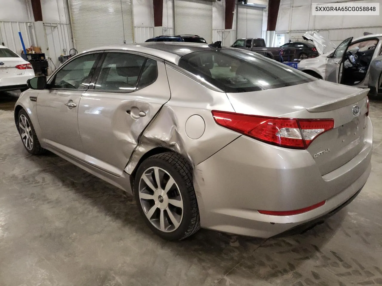 2012 Kia Optima Sx VIN: 5XXGR4A65CG058848 Lot: 77013804