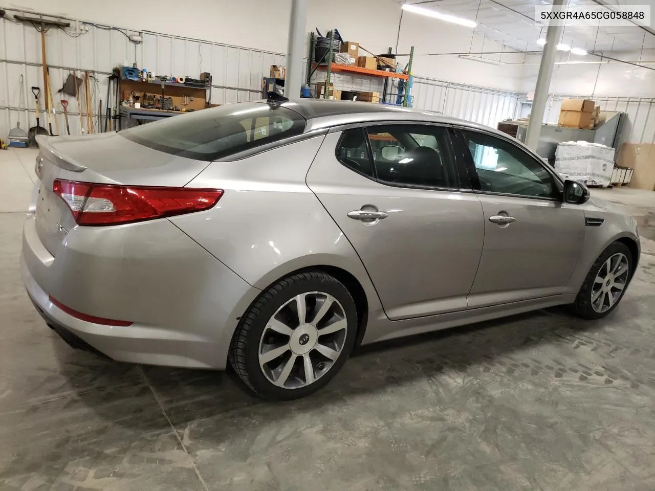 2012 Kia Optima Sx VIN: 5XXGR4A65CG058848 Lot: 77013804