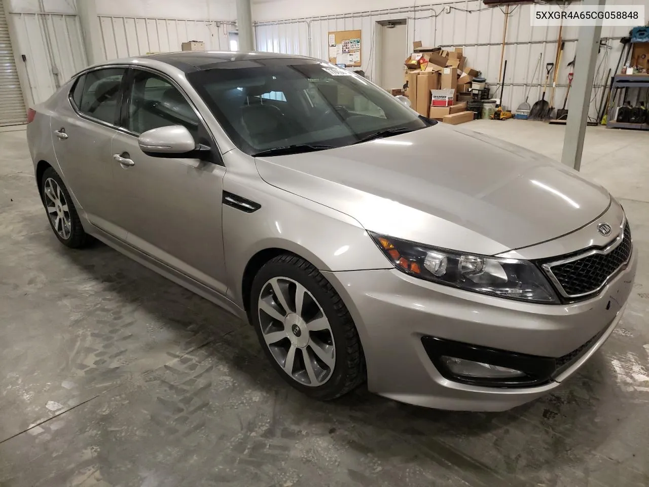 2012 Kia Optima Sx VIN: 5XXGR4A65CG058848 Lot: 77013804