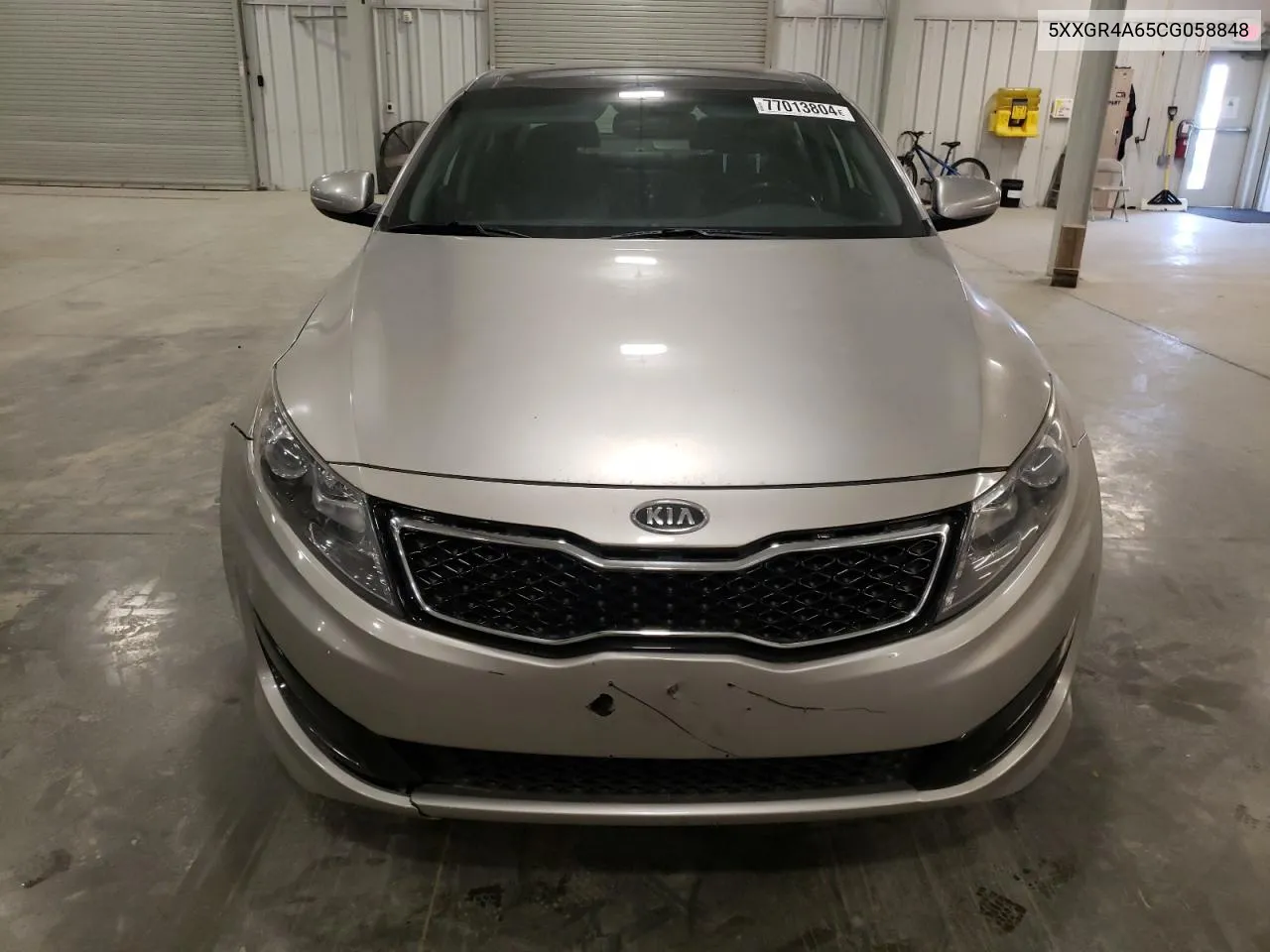 2012 Kia Optima Sx VIN: 5XXGR4A65CG058848 Lot: 77013804