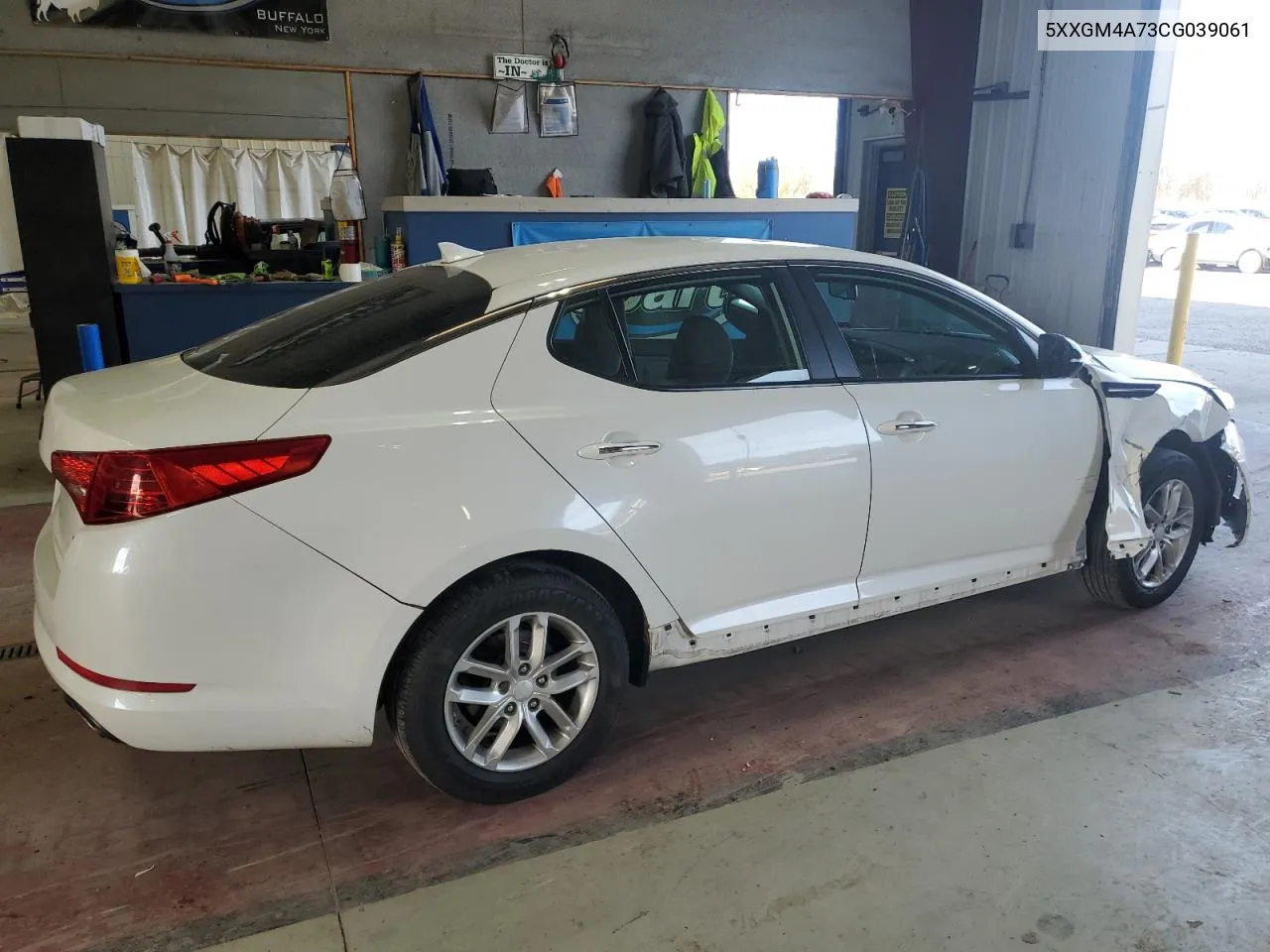 2012 Kia Optima Lx VIN: 5XXGM4A73CG039061 Lot: 77140434