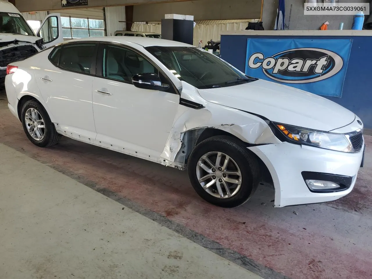 2012 Kia Optima Lx VIN: 5XXGM4A73CG039061 Lot: 77140434