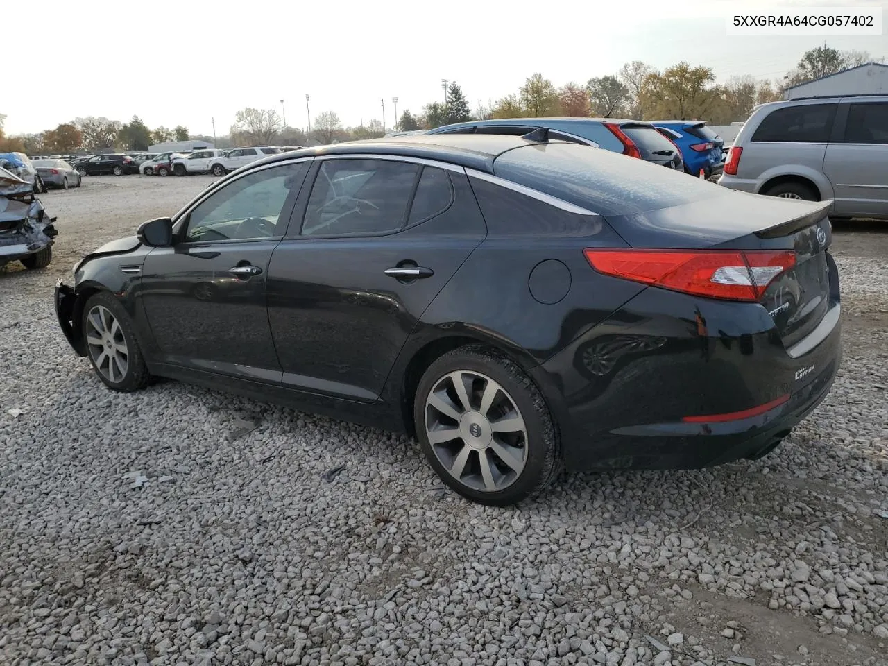 2012 Kia Optima Sx VIN: 5XXGR4A64CG057402 Lot: 77540294