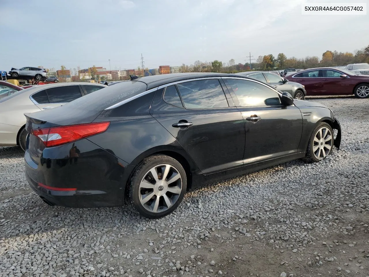 2012 Kia Optima Sx VIN: 5XXGR4A64CG057402 Lot: 77540294