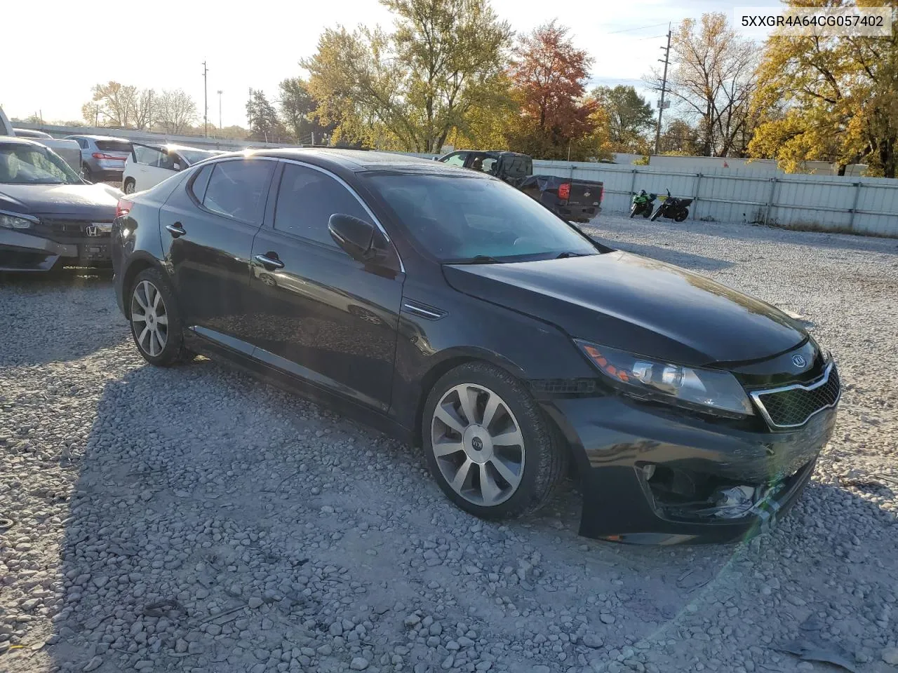 2012 Kia Optima Sx VIN: 5XXGR4A64CG057402 Lot: 77540294