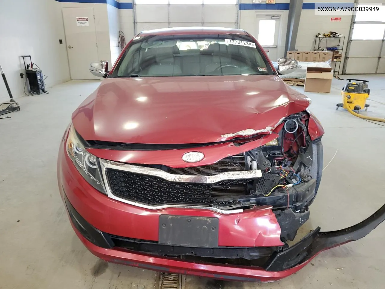 2012 Kia Optima Ex VIN: 5XXGN4A79CG039949 Lot: 77731234