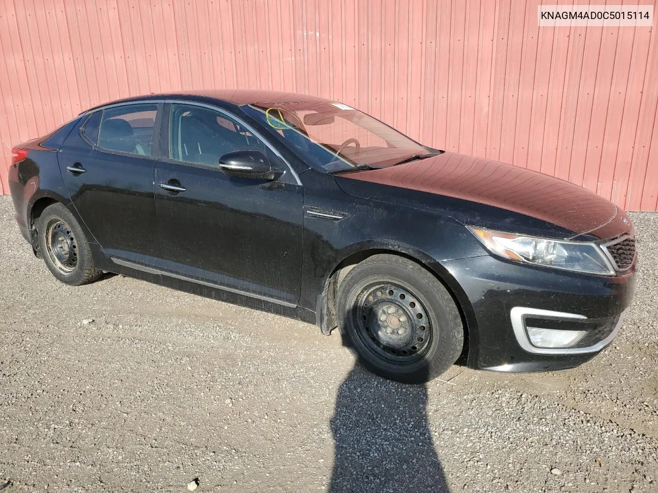 2012 Kia Optima Hybrid VIN: KNAGM4AD0C5015114 Lot: 77791704