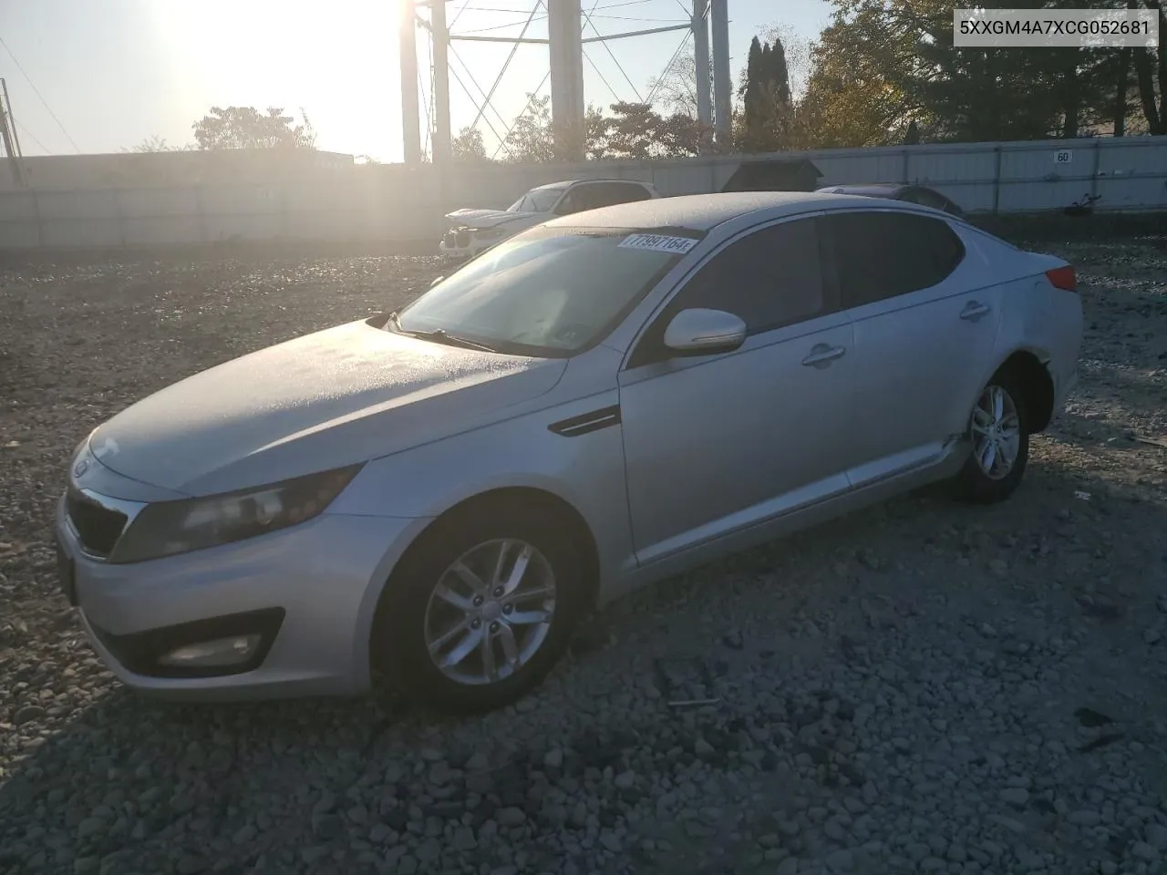 5XXGM4A7XCG052681 2012 Kia Optima Lx