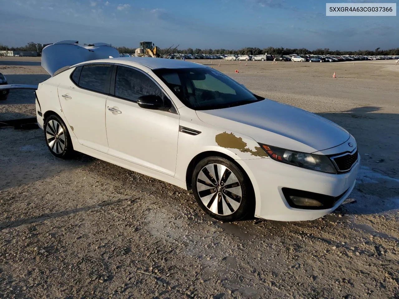 2012 Kia Optima Sx VIN: 5XXGR4A63CG037366 Lot: 78239964