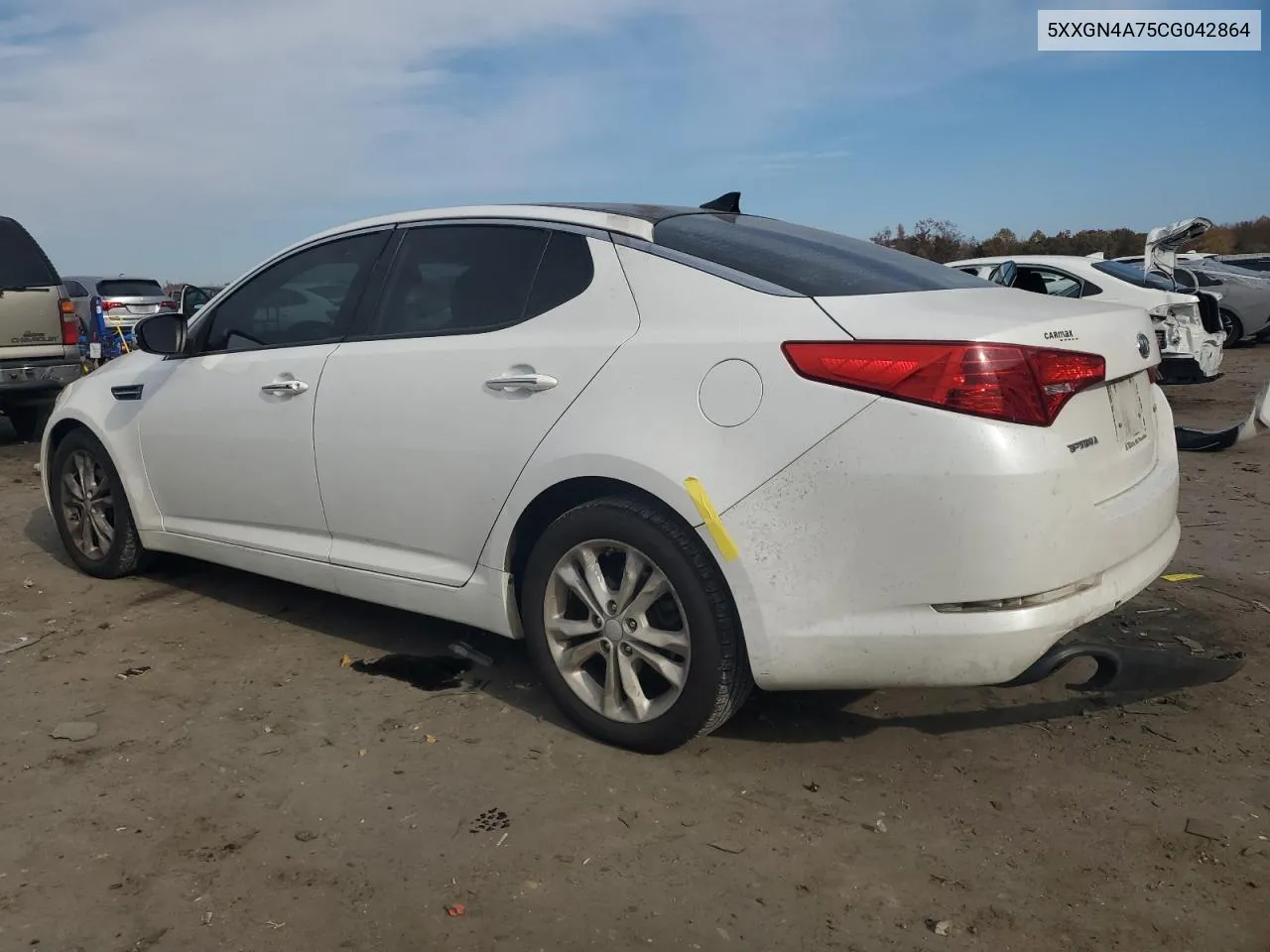 2012 Kia Optima Ex VIN: 5XXGN4A75CG042864 Lot: 78246394