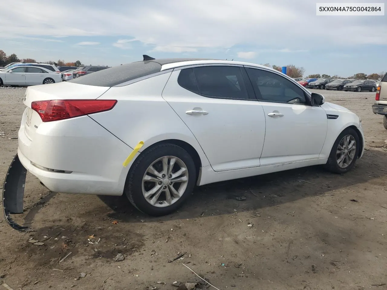 2012 Kia Optima Ex VIN: 5XXGN4A75CG042864 Lot: 78246394