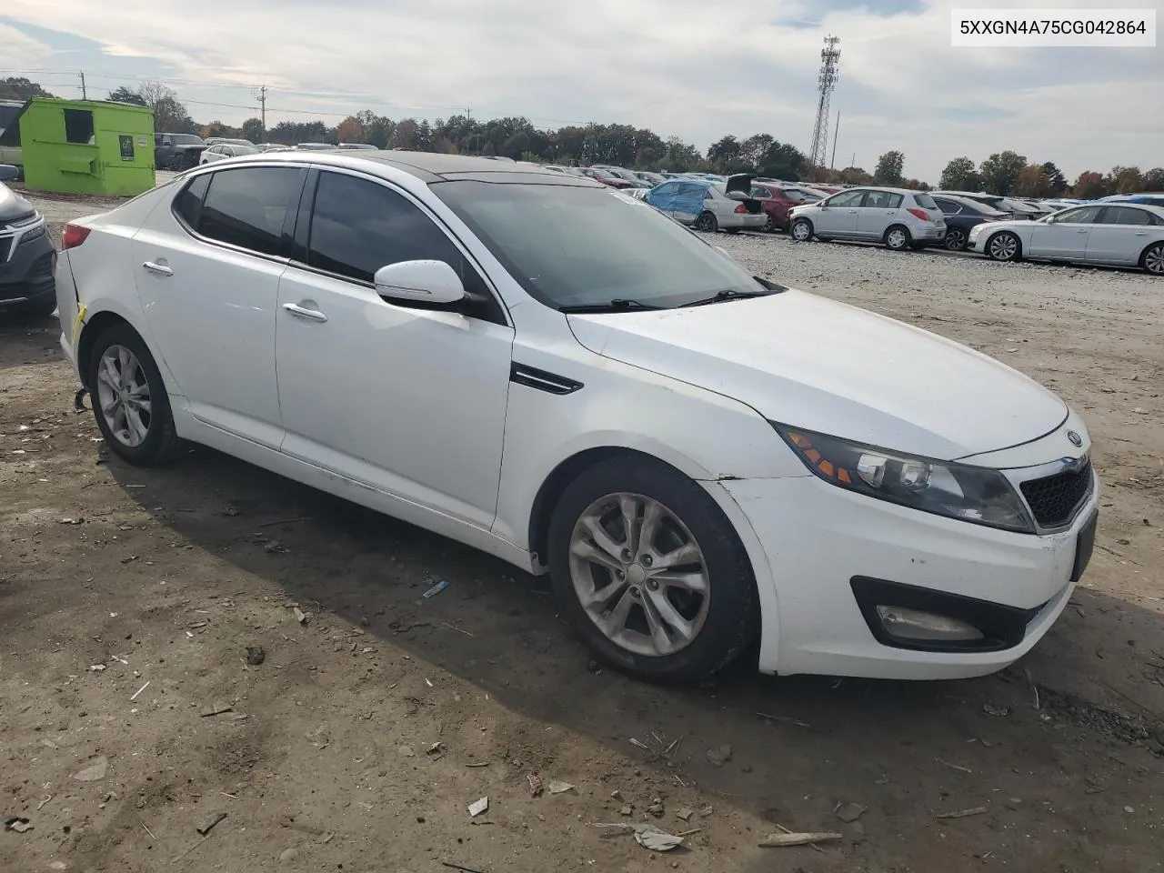 2012 Kia Optima Ex VIN: 5XXGN4A75CG042864 Lot: 78246394