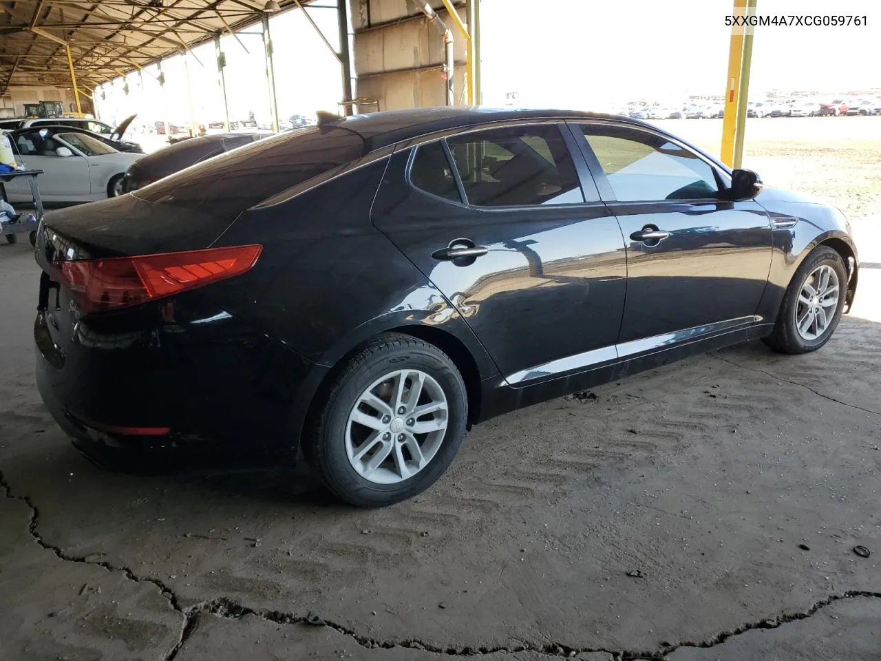 2012 Kia Optima Lx VIN: 5XXGM4A7XCG059761 Lot: 78348254