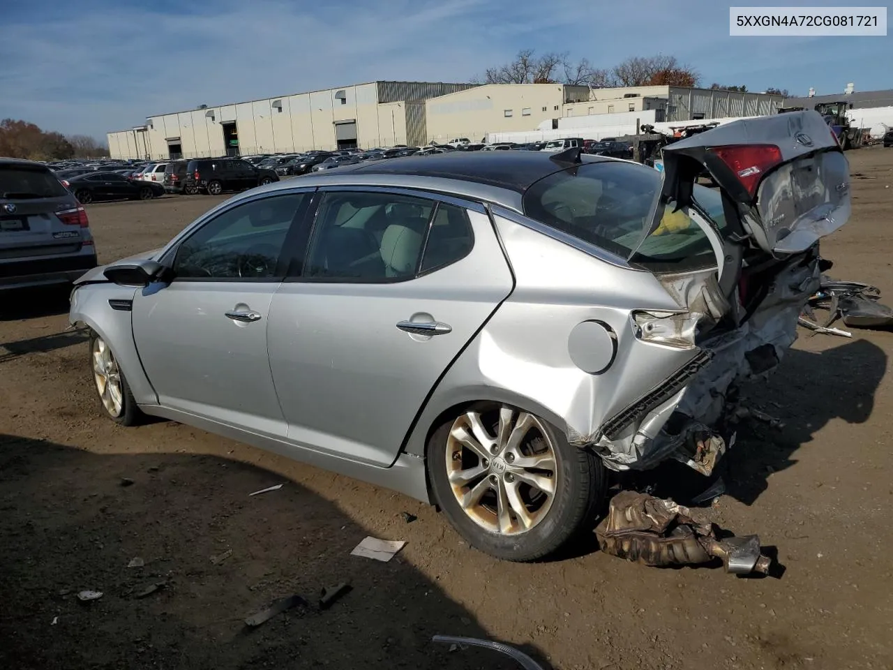 2012 Kia Optima Ex VIN: 5XXGN4A72CG081721 Lot: 78716814