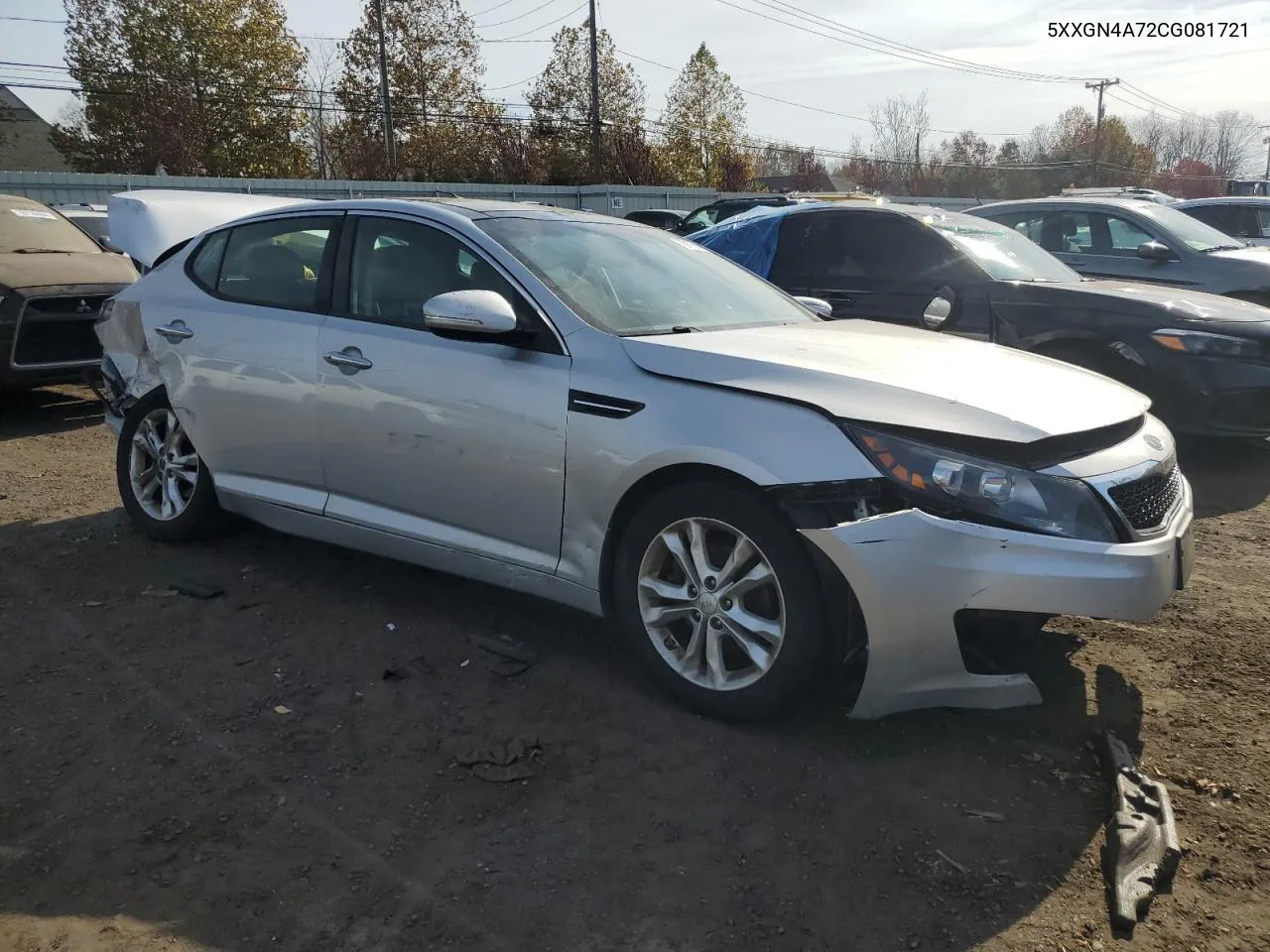 2012 Kia Optima Ex VIN: 5XXGN4A72CG081721 Lot: 78716814