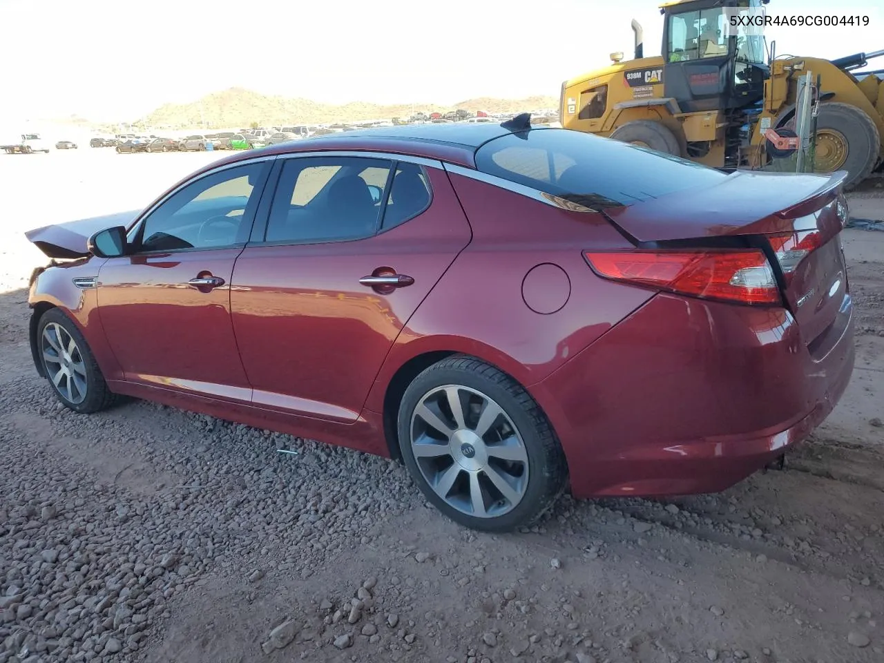 2012 Kia Optima Sx VIN: 5XXGR4A69CG004419 Lot: 78919884