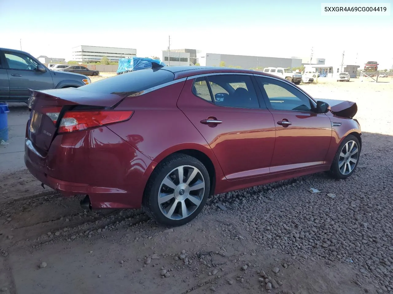 2012 Kia Optima Sx VIN: 5XXGR4A69CG004419 Lot: 78919884