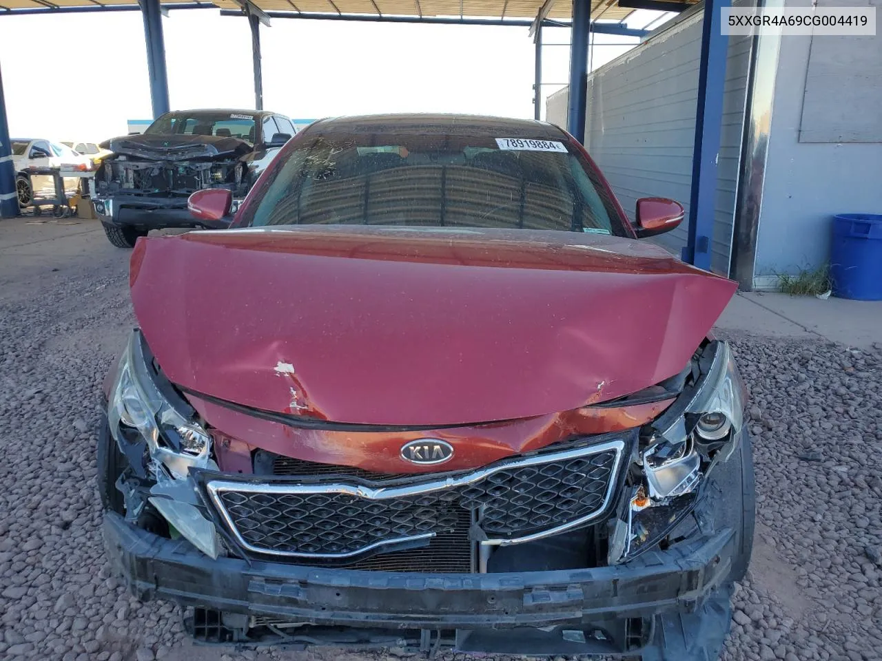 2012 Kia Optima Sx VIN: 5XXGR4A69CG004419 Lot: 78919884