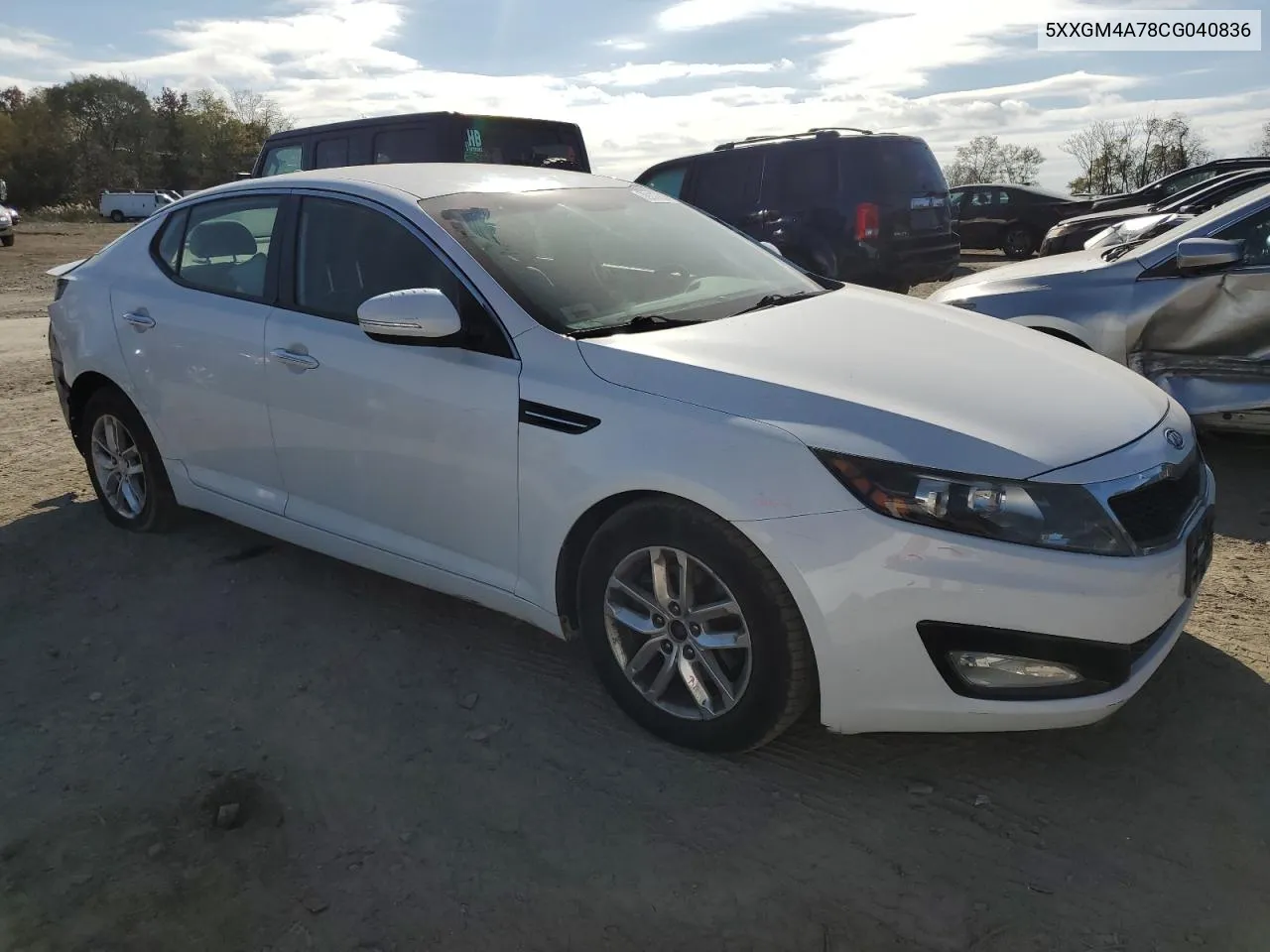 2012 Kia Optima Lx VIN: 5XXGM4A78CG040836 Lot: 79117824