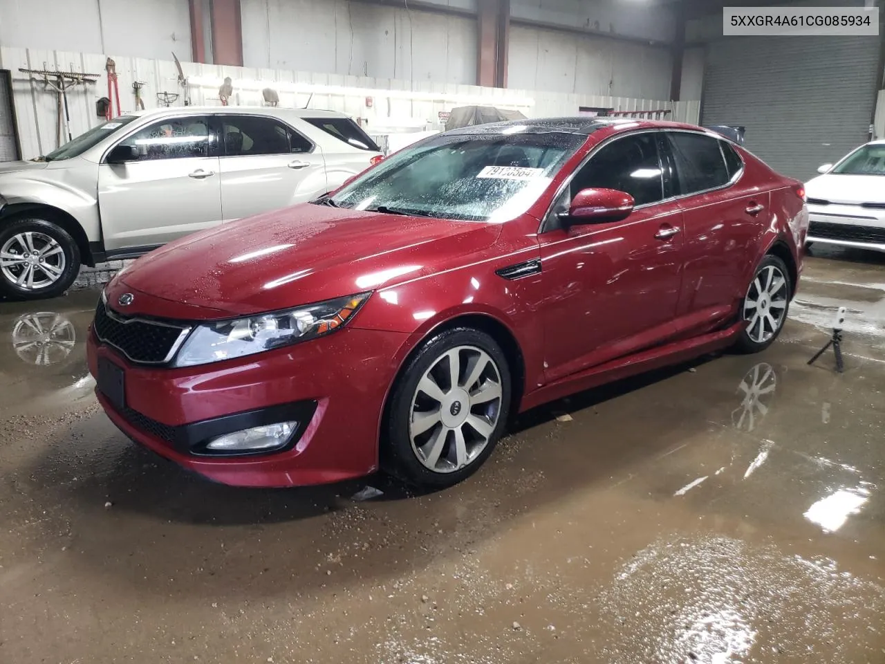 2012 Kia Optima Sx VIN: 5XXGR4A61CG085934 Lot: 79130564