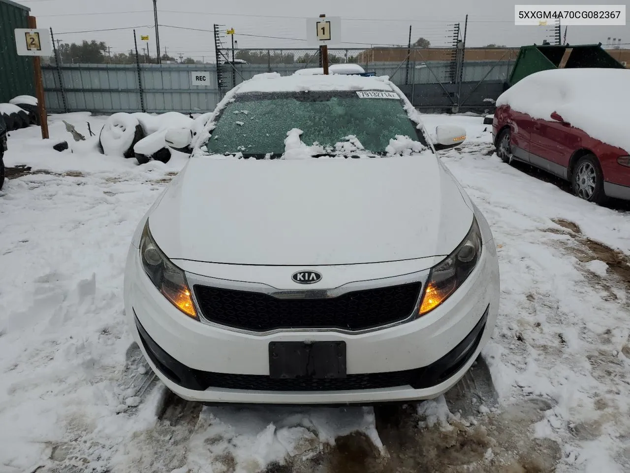 2012 Kia Optima Lx VIN: 5XXGM4A70CG082367 Lot: 79132714