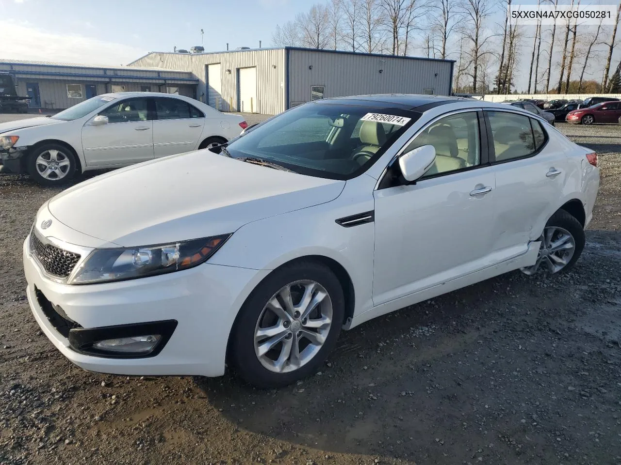 2012 Kia Optima Ex VIN: 5XXGN4A7XCG050281 Lot: 79260074