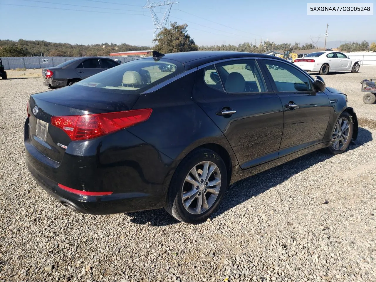 2012 Kia Optima Ex VIN: 5XXGN4A77CG005248 Lot: 79888514