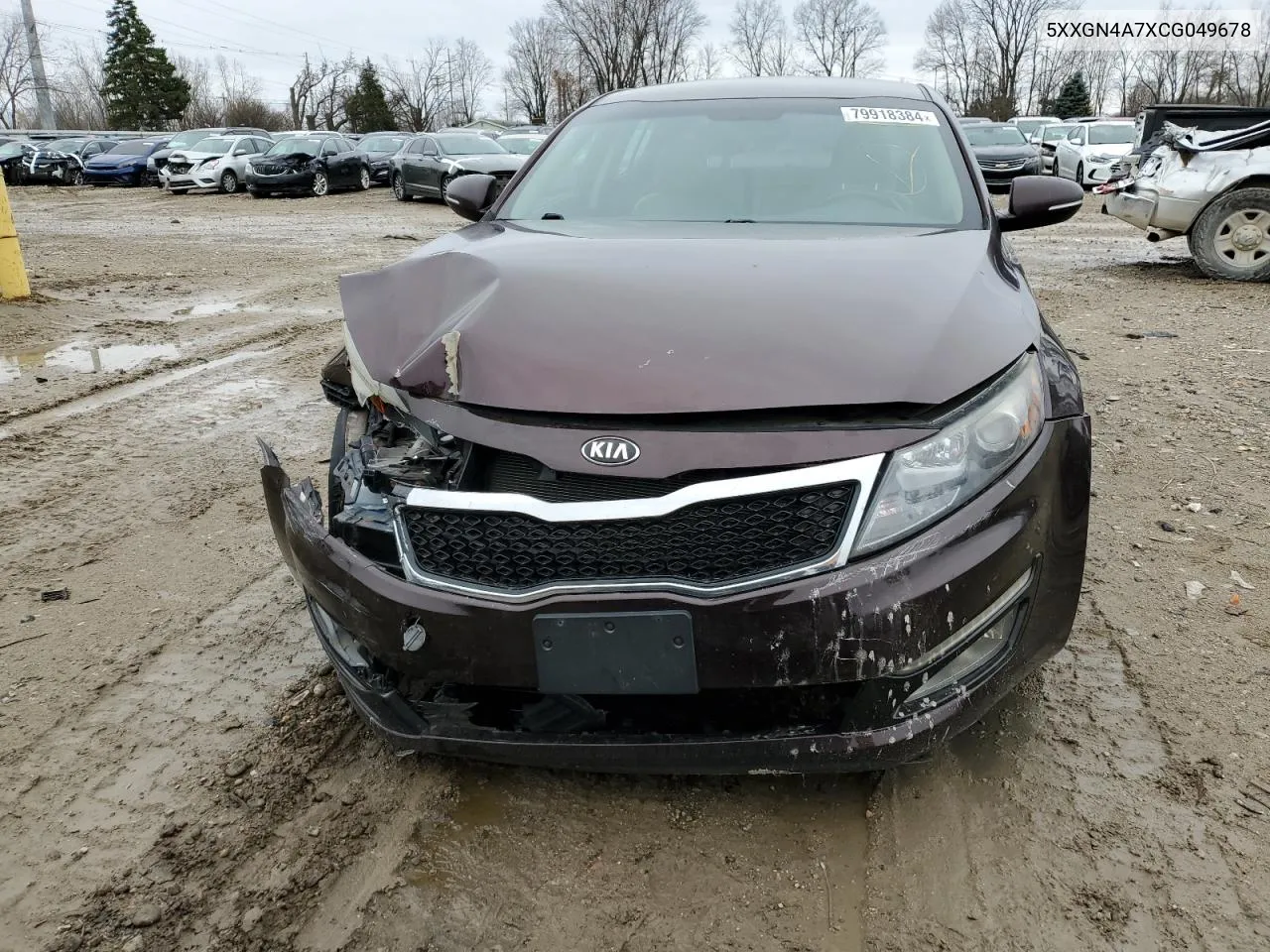 2012 Kia Optima Ex VIN: 5XXGN4A7XCG049678 Lot: 79918384