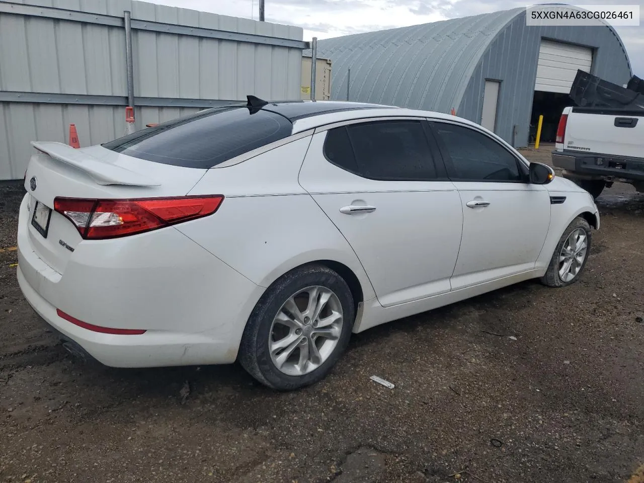 2012 Kia Optima Ex VIN: 5XXGN4A63CG026461 Lot: 80235924