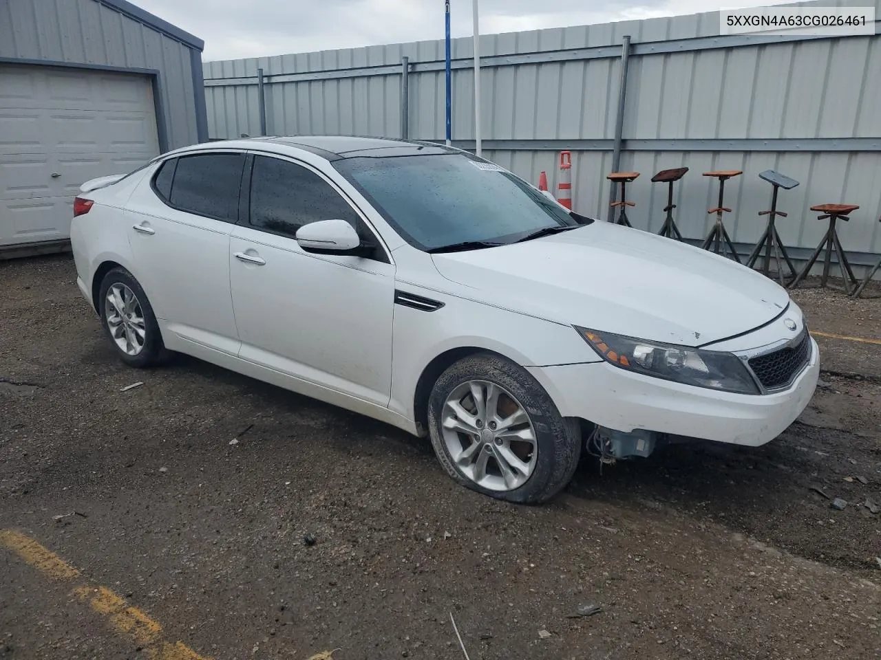 2012 Kia Optima Ex VIN: 5XXGN4A63CG026461 Lot: 80235924