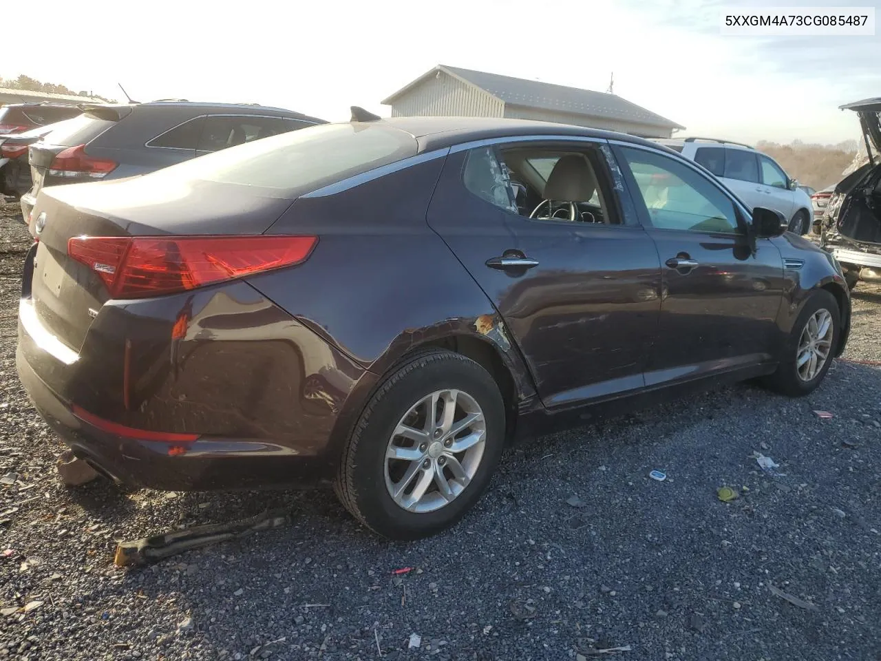 2012 Kia Optima Lx VIN: 5XXGM4A73CG085487 Lot: 80299554