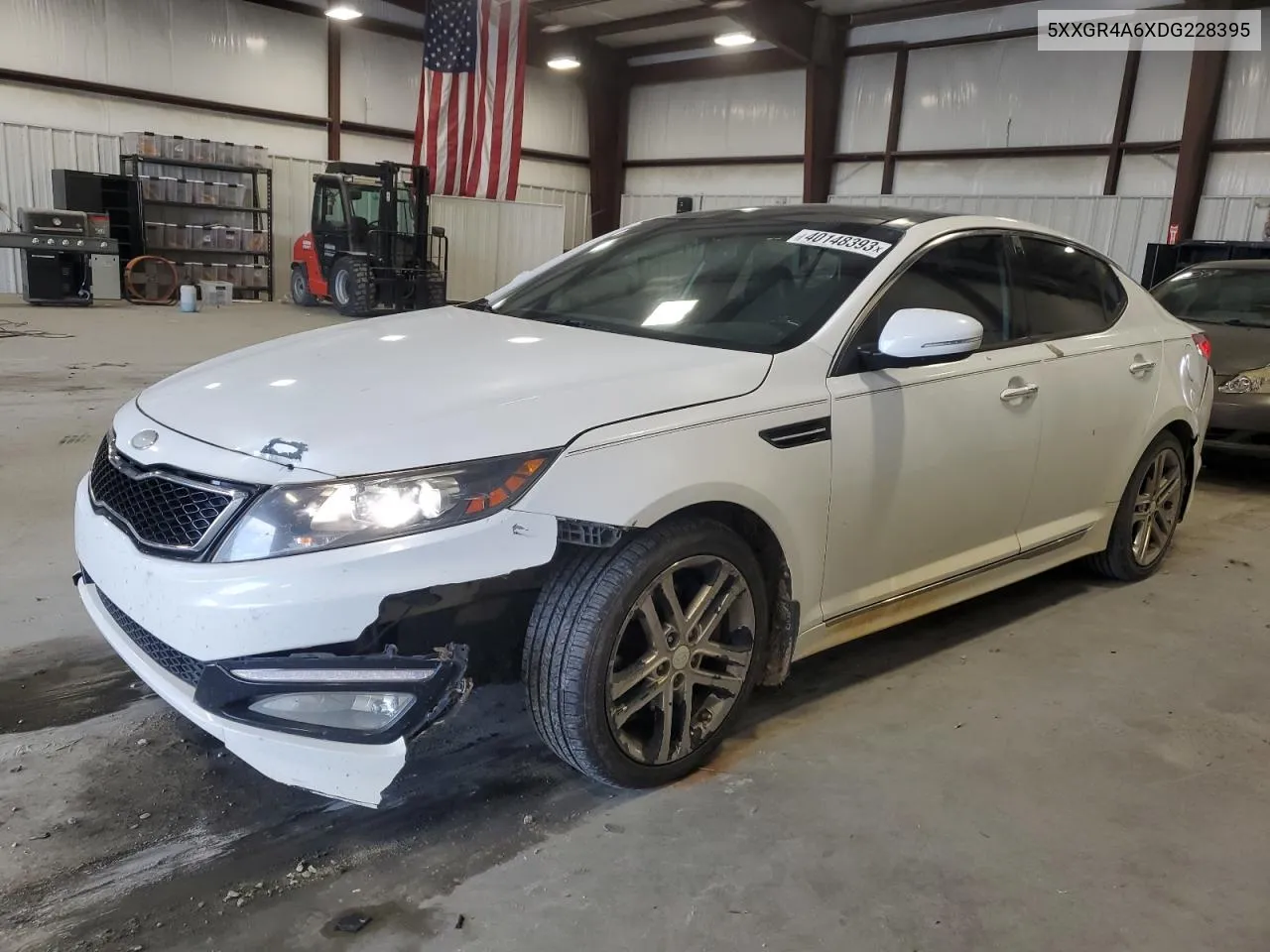 2013 Kia Optima Sx VIN: 5XXGR4A6XDG228395 Lot: 40148393