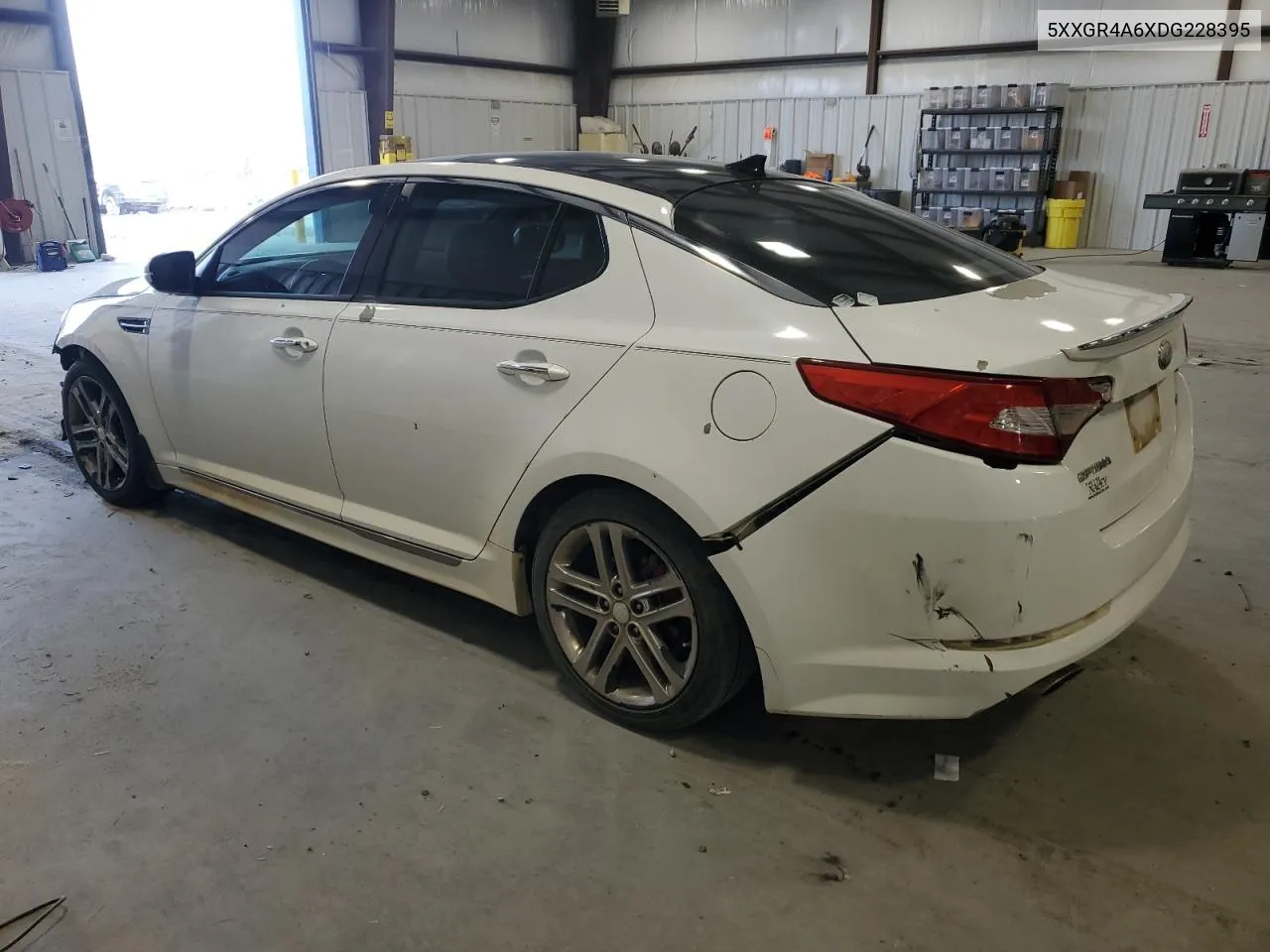 2013 Kia Optima Sx VIN: 5XXGR4A6XDG228395 Lot: 40148393