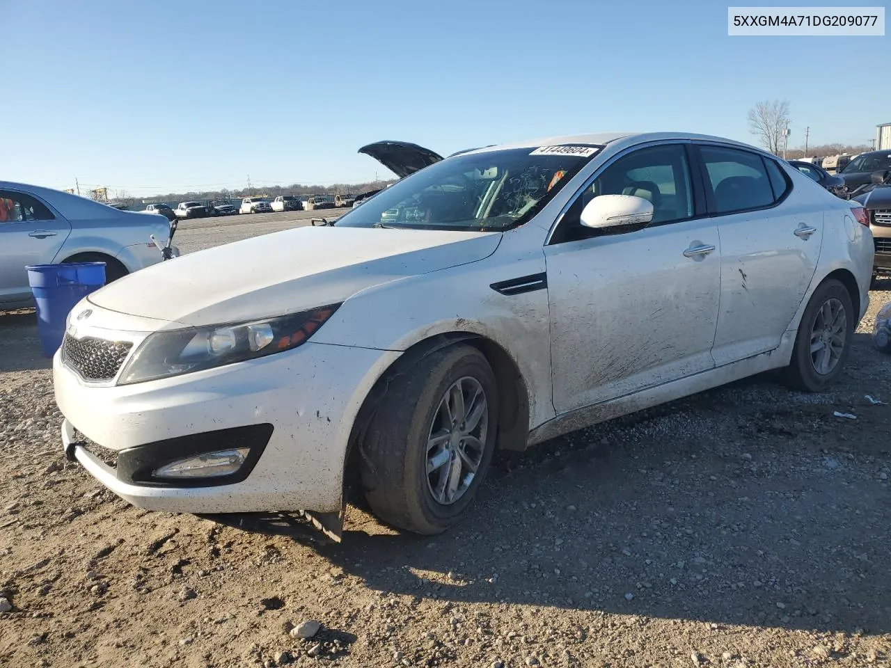 2013 Kia Optima Lx VIN: 5XXGM4A71DG209077 Lot: 41449604