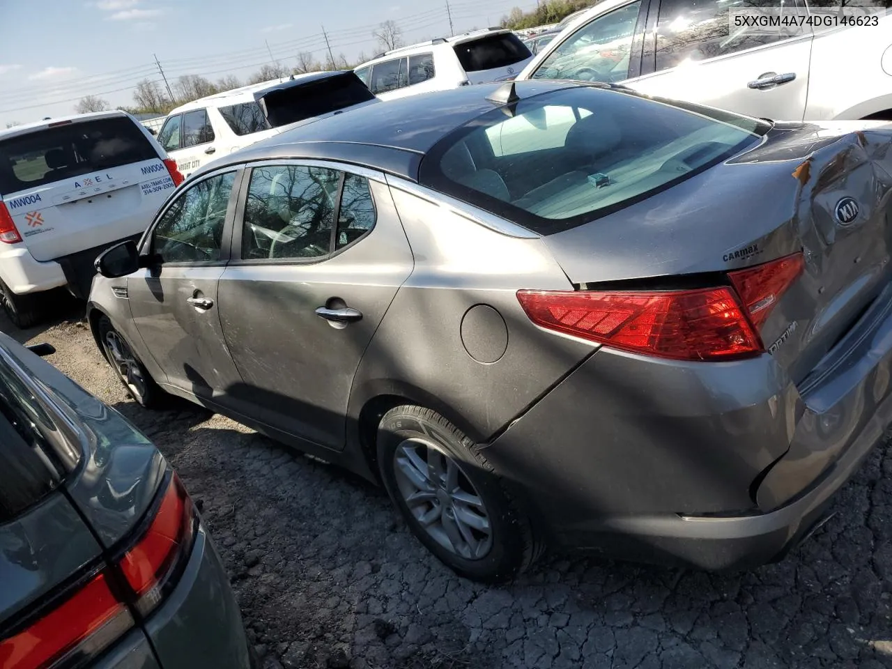 2013 Kia Optima Lx VIN: 5XXGM4A74DG146623 Lot: 44199104