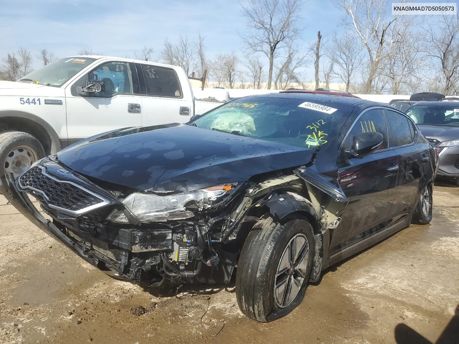 KNAGM4AD7D5050573 2013 Kia Optima Hybrid