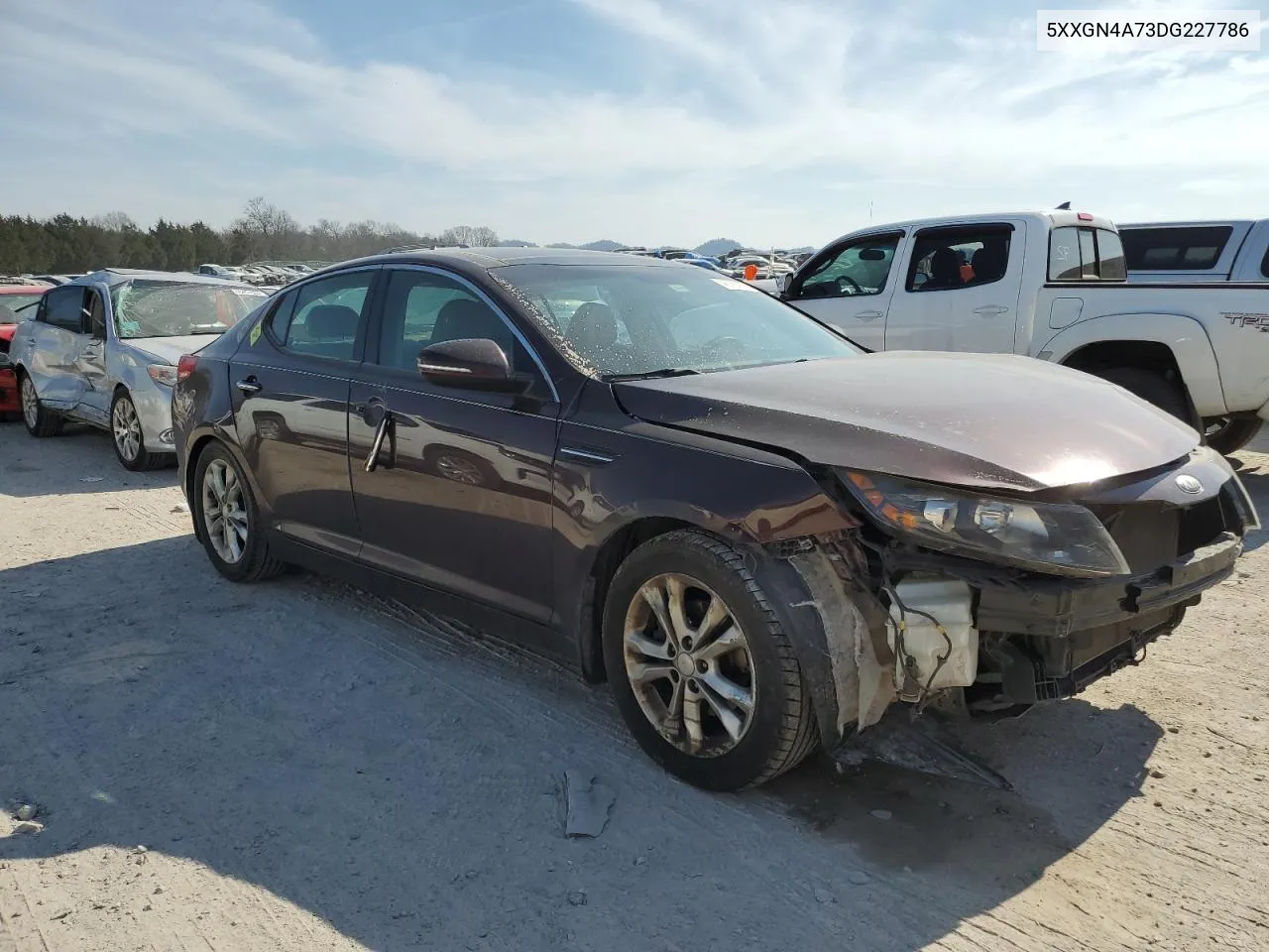 2013 Kia Optima Ex VIN: 5XXGN4A73DG227786 Lot: 46780174