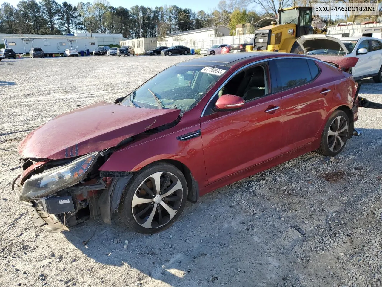 2013 Kia Optima Sx VIN: 5XXGR4A63DG182098 Lot: 47159534