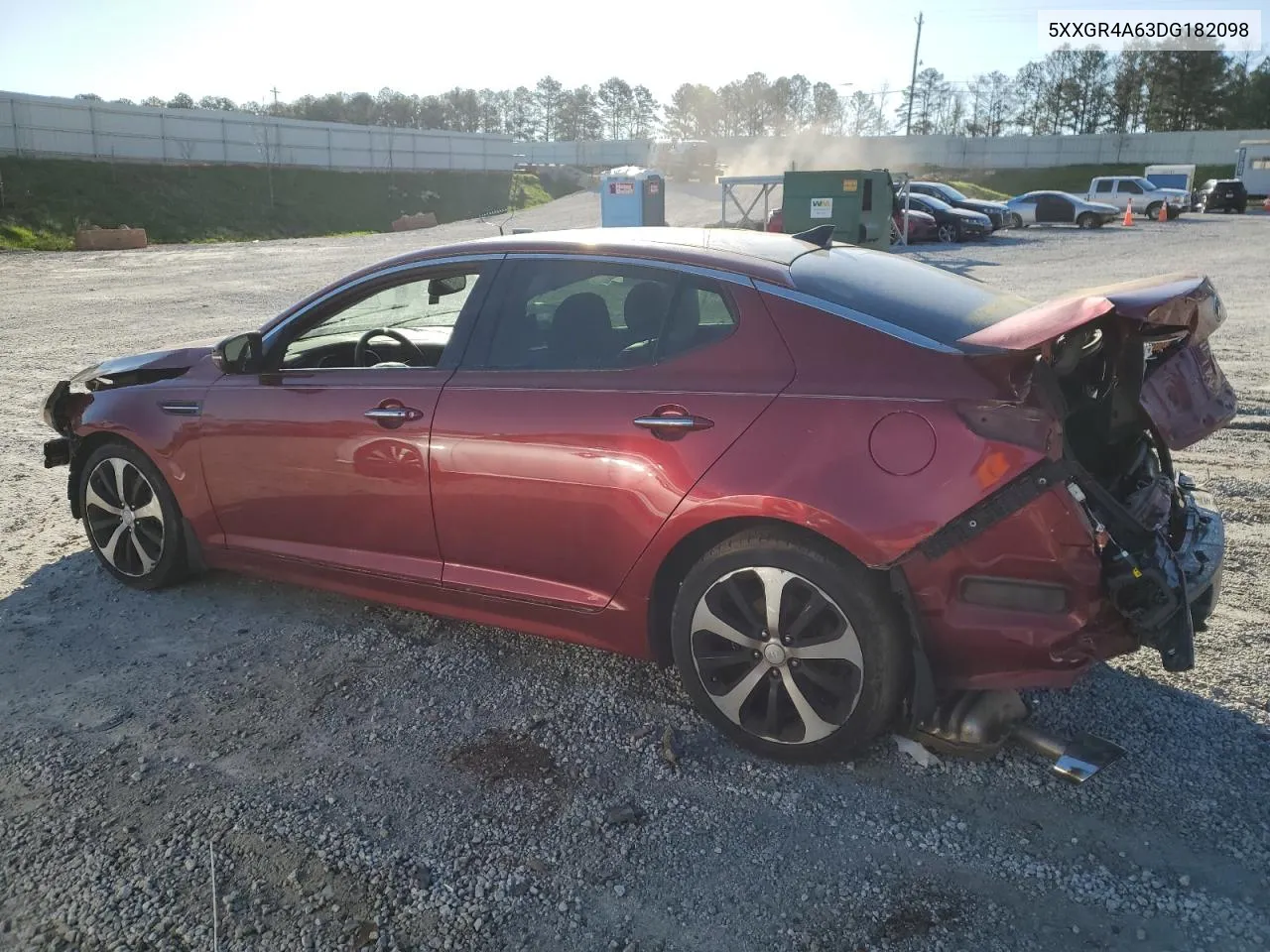 2013 Kia Optima Sx VIN: 5XXGR4A63DG182098 Lot: 47159534